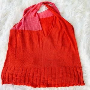 Pretty Hand Gretchen Comly Sleeveless V Neck Tank Top Size Medium